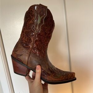 Ariat Leather Cowboy Boots